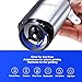 Wheroamoz Manual Coffee Grinder,Conical Burr Mill With Adjustable Setting, Portable Hand Crank Coffee Grinder For Travel, Brushed Stainless Steel, Best For Espresso, French Press, Cold & Turkish Brew