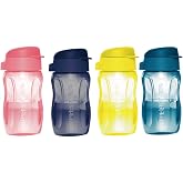 Tupperware Aquaslim 310ml Fliptop Bottle 4pc