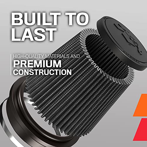 K&N Universal ClampOn Air Intake Filter High Performance, Premium