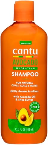 Cantu Avocado Shampoo 400ml – Hydrating Cleanser with Avocado Oil view 1