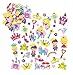 Baker Ross Princess Foam Stickers, Embellishments for Kids Arts and Crafts Projects, Scrapbooks and Card Making (Pack of 120), assorted