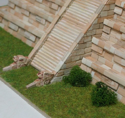 Maquette Château Eilean Donan - Kit Aedes 1011 Échelle 1/135, 37 X 26 X 7 Cm