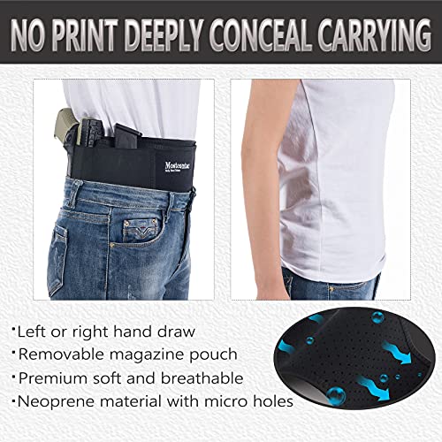 Belly Band Holster for Concealed Carry Gun Holsters for