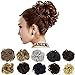 Dodoing Curly Messy Hair Bun Extension Ponytail Hairpiece Hair Extensions Donut Hair Chignons Hair Piece Wig 31 Colors