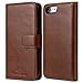SHANSHUI Wallet Case Compatible with iPhone se (2020) iPhone 7 iPhone 8, RFID Blocking Magnetic Closure Detachable 2 in 1 PU Leather Flip Case RFID Blocking Card Holders Cash Pocket(Brown 4.7'')