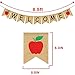 Welcome Banner Burlap - First Day of School Banner - Teacher Banner - Classroom Decor- Back to School Decorations - Office Decor - Welcome Banner for Party