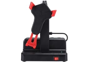 Automatic Mobile Phone Shaker with Steps Counter and Pedometer, Left Right Swing, Red