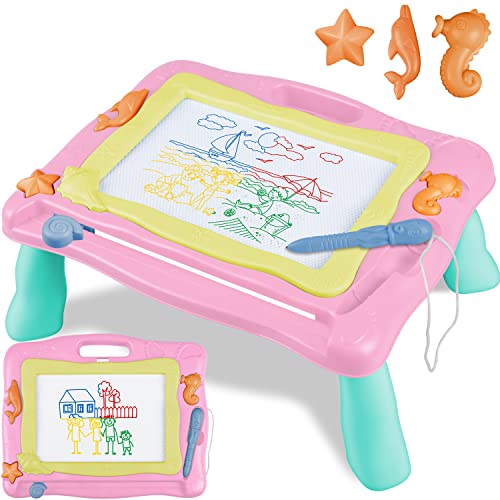 Toddler Boy/Girl Toys for Year Old Boy/Girl ,Magnetic Drawing  Board,Colorful Magna Erasable Doodle Sketc