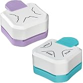 Vsvgmoq Paper Corner Cutter Set, 2 Pcs 3-in-1 Paper Corner Rounder Punch (R4/R7/R10mm) &amp; Decorative Corner Punch, Round Corner Punch for Cardstock, Cards, Photos, Business Cards, Scrapbooks