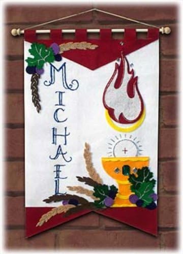 Deluxe First Communion Banner Kit: Holy Spirit - Single Kit (Illuminated Ink 833) by Illuminated Ink