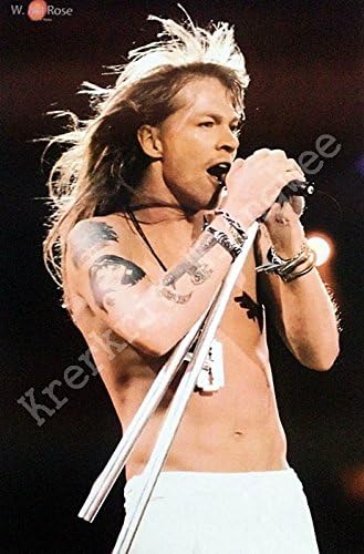 J-4925 Guns N' Roses "Axl Rose" -Classic Hard Rock Poster - Rare New - Image Print Photo