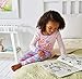Gerber Little Girls' Toddler 4-Piece Cotton Pajama Set, Butterflies, 3T