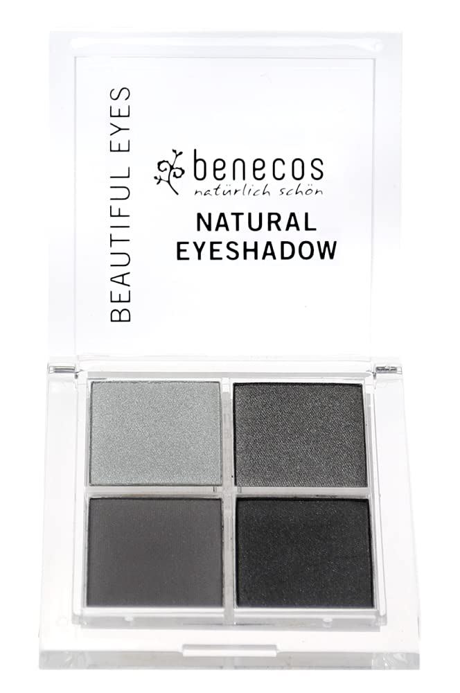 Benecos Natural Cosmetics - Quattro Eyeshadow Palette - vegan - smokey eyes