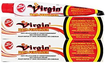 Virgin Hair Fertilizer Anti-Dandruff and Conditioning Cream 55g (Pack of 2)