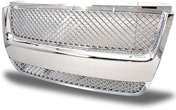 Amazon Com Altecmotors 06 09 Ford Explorer Sport Trac Bently Style Mesh Front Hood Grille Chrome Automotive