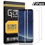 Samsung Galaxy S8 Screen Protector,CBoner Glass Protector [Tempered Glass], Bubble Free [2 PACK]