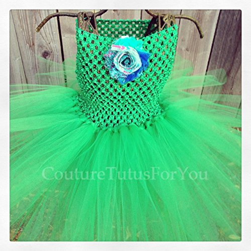 Emerald green tutu outfit