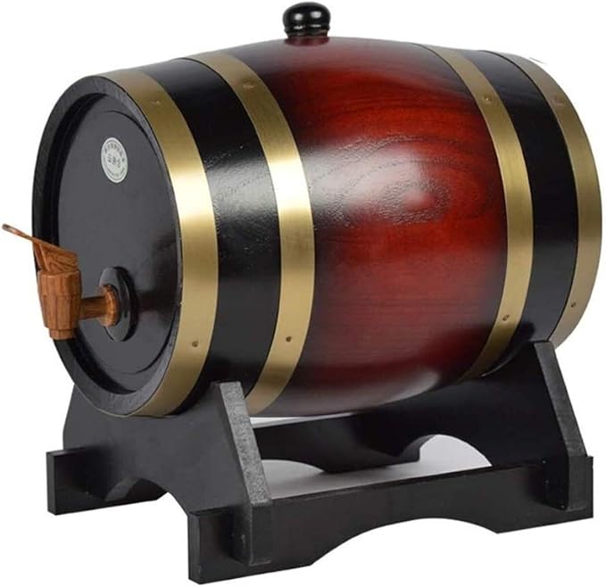 MASP Whiskey Glasses Whiskey Barrel Dispenser, Oak Aging