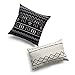 Hofdeco Decorative Throw and Lumbar Pillow Cover HEAVY WEIGHT Cotton Linen African Mud Cloth Ethnic Geo Stripe Dots and Line 18