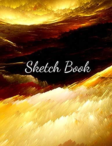 Sketch Book: Notebook for Drawing, Writing, Painting, Sketching or Doodling, 110 Pages, 8.5x11 (Premium Abstract Cover vol.40) Paperback – August 25, 2019