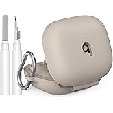 AhaStyle Silicone Case for Beats Powerbeats Pro 2 (2025) with Cleaning Kit & Carabiner [Top Logo Visible] Shockproof Full Protective Skin Case Cover Compatible with Beats Powerbeats Pro 2 2025