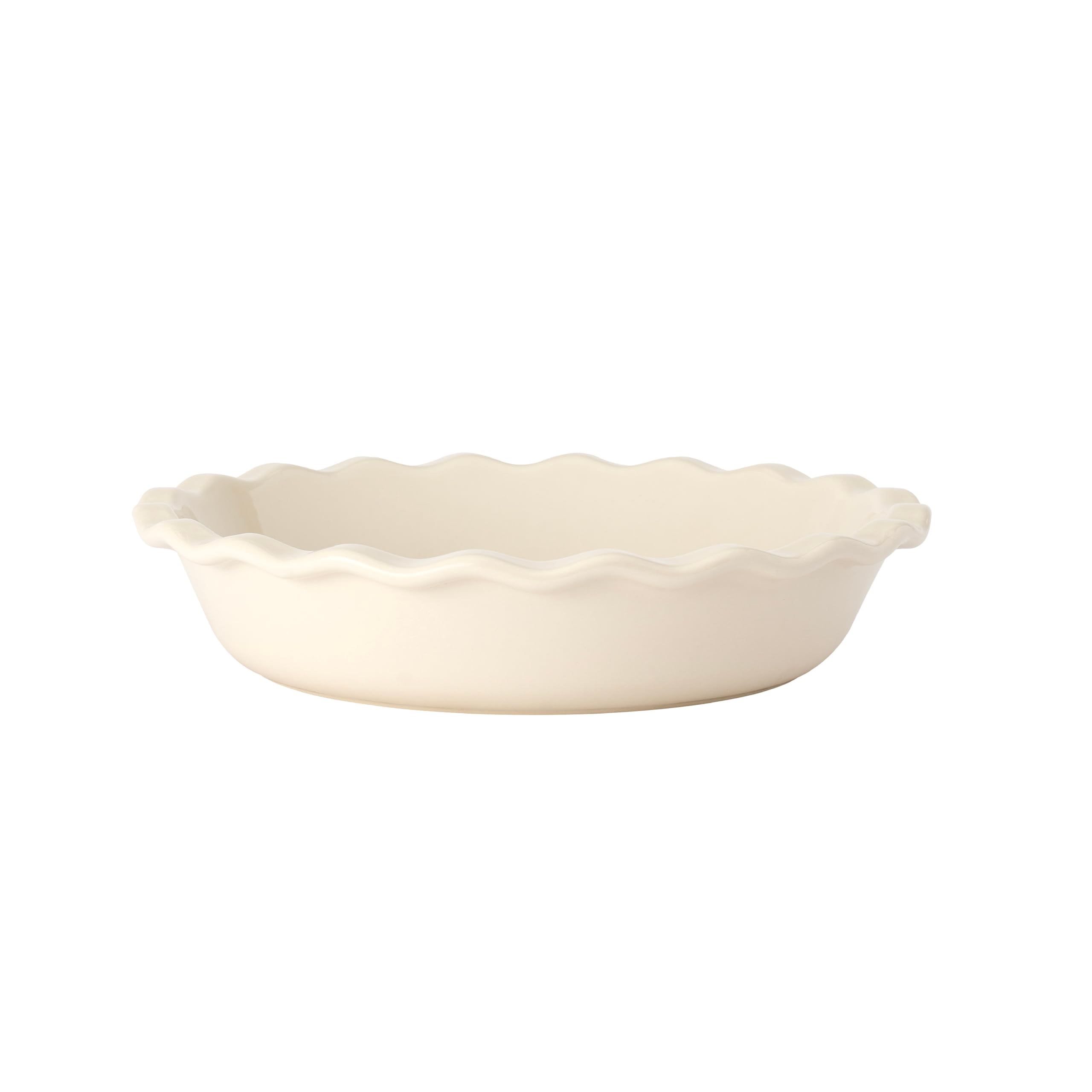 Emile Henry Ceramic Pie Dish, Clay
