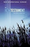 NIV, Outreach New Testament, Large Print, Paperback