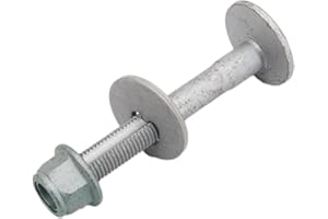 CNUPSM Eccentric Bolt & Washer & Nut Set WHT002262 N90635001 WHT001676 Compatible with Audi A4 S4 RS4 R8 Quattro