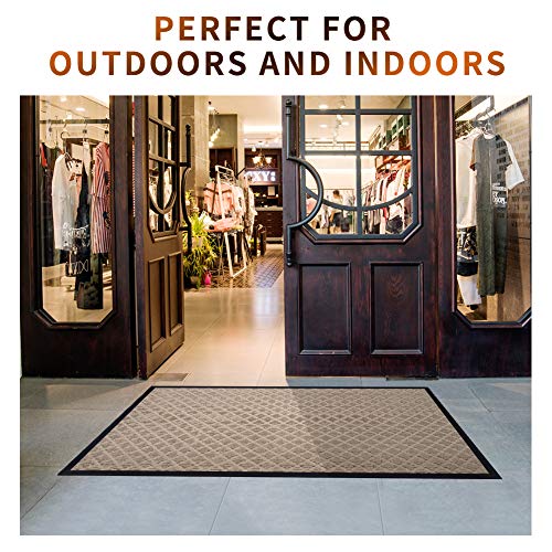 image for Mibao Entrance Door Mat, 36 x 60 inch Large Low-Profile Non-Slip Welco
