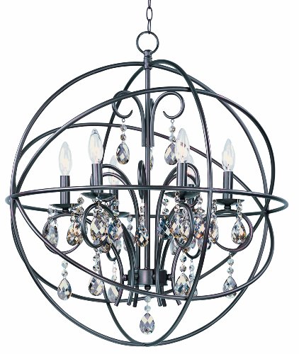 Maxim 25144OI, Orbit, 6-Light Pendant, Oil Rubbed Bronze