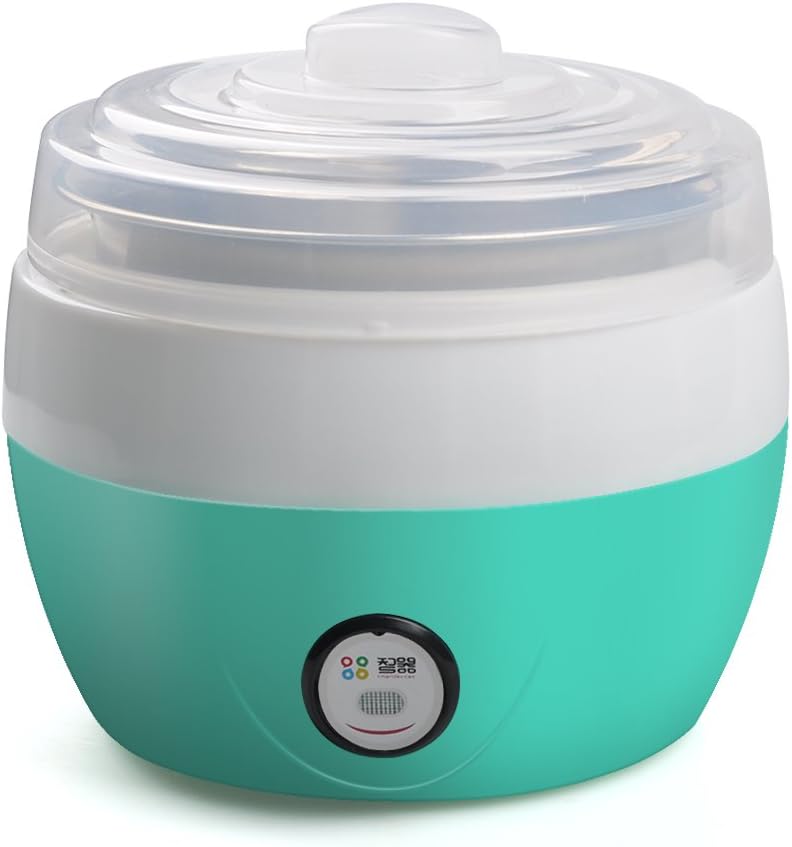 Yogurt Machine, Stainless Steel Liner Yogurt Maker, for Home Kitchen Use stainless steel green, by LC Prime