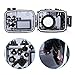 Sea frogs for Sony A6500 A6300 A6000 195FT/60M Underwater Camera Diving Waterproof housing (Housing + Red Filter)