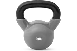 JFIT Kettlebell Weights Vinyl Coated Iron