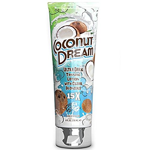 Fiesta Sun Coconut Dream Ultra Dark Tanning with Clear Bronzers, 8 oz. - Thumbnail 2