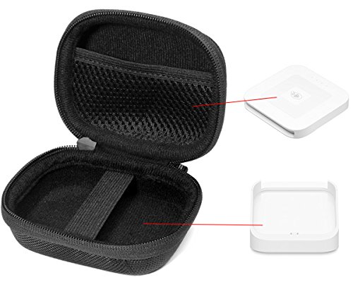 WGear Protective Case for Square Contactless Dock and Chip Reader Scanner – ALL IN ONE Solution for Dock, Square Card Reader, Chip Reader, USB Cables and Small Accessories