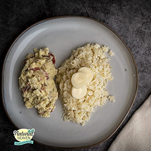 Natural Heaven Rice, Hearts of Palm White Rice (6 Pack), Gluten Free