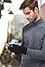 LETHMIK Mens&Womens Non-Slip Touchscreen Gloves Winter Warm Knit Wool Lined Texting Glove ,Mens Size (Superior Elasticity),Black (Silicone Non Slip Grip)