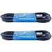 MCSproaudio 2 Pack 25 Ft Male to Female XLR Shielded Balanced Cables for Powered Speakers primary