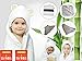 Organic Bamboo Hooded Baby Bath Towel By JoLs Home Soft & Luxurious Infant Bathrobe, Hypoallergenic & Anti-Bacterial Fabric, Adorable Bear Ears, Absorbent & Large Toddler Towel BONUS Washcloth