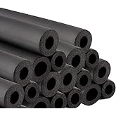 Pipe Insulation Foam Tube - 1'' ID x 3/8" TK x 5.9 FT Foam Tubing for AC Unit, Guitar Stands, Exercise Machine Handle and Roo
