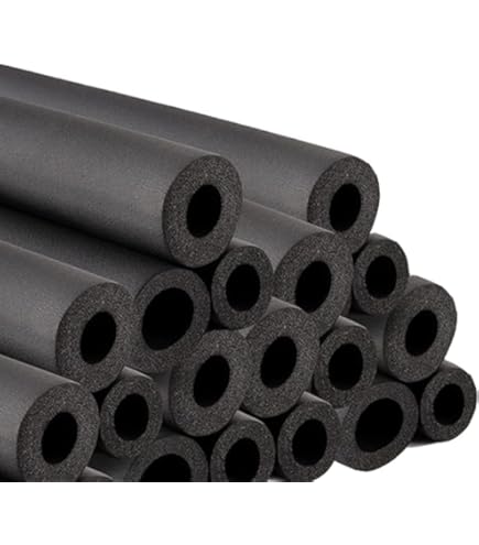 PATIKIL 13mm (1/2") ID X 1.5cm X 1.5cm Pipe Insulation, Rubber Foam Winter Freeze Protection Pipe Fire Retardant For Water, Air Conditioner, Industrial Tube, Blue - View #8