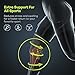 Upgraded Knee Brace 2 Pack Compression Sleeves Support for Women & Men, FDA Registered Wraps Pads for Running, Pain Relief, Injury Recovery, Basketball and More Sports