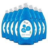 Mountain Falls Ultra Concentrated Dish Soap, Clean Scent, 40 Fluid Ounce (Pack of 8)