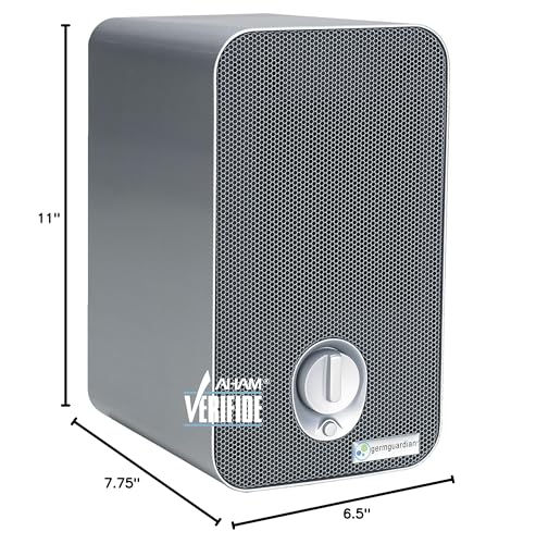 GermGuardian Air Purifier with HEPA Filter, Removes 99.97% of Pollutants, Covers up to 338 Sq. Foot Room in 1 Hr, UV-C Light Helps Reduce Germs, Zero Ozone Verified, 2-Pack, 11