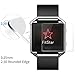 [3-PACK] Fitbit Blaze Screen Protector, Yica Tempered Glass Anti Glare Screen Protector for Fitbit Blaze Smart Watch