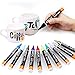AROIC Paint Markers, 28 Colors Oil-Based Waterproof Paint Marker Pen Set.Quick Dry and Permanent Paint Markers Set for Rock, Wood, Metal, Plastic, Glass, Canvas, Ceramic & More! Safe and odorless.