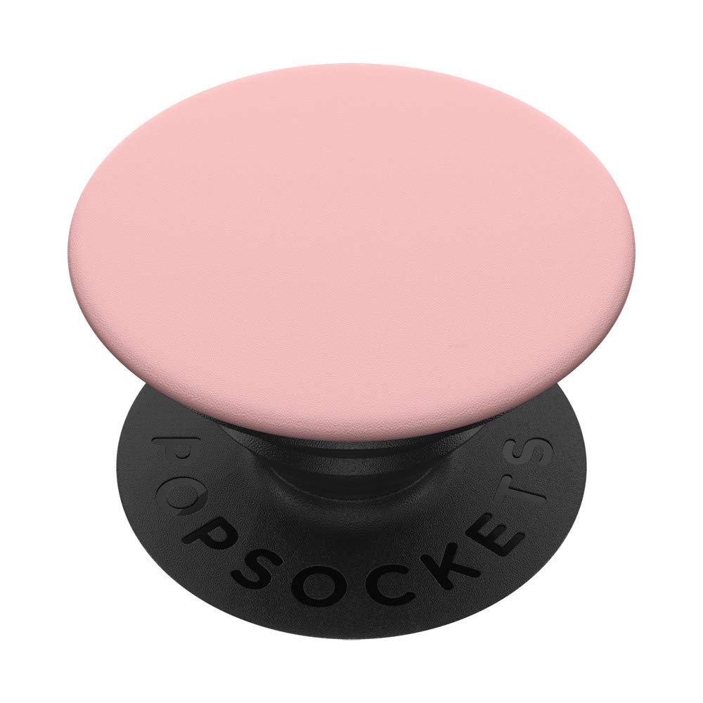 Basic Plain Pink One Solid Colored PopSockets PopGrip: Swappable Grip for Phones & Tablets