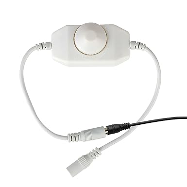 Supernight LED Dimmer DC12V~24V Helligkeit Controller für Warmweiß/Kaltweiß/Blau/Rot/Grün einfarbiger Dimmbare 5050 3528 SMD 
