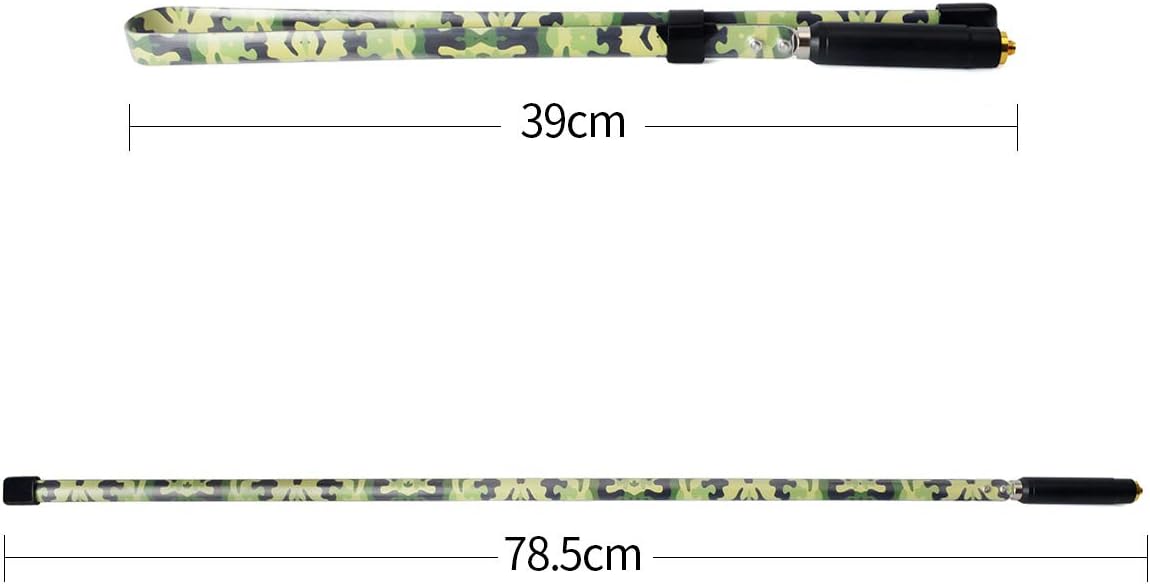 HYS Tactical Camouflage Coating 31.5inch 20w Dual Band 136-174 400-470Mhz 2Meter 70CM SMA-Female Foldable Antenna for Baofeng UV-5R Series, UV-82 Series, BF-F8HP Kenwood Two Way Radio: Home Audio & Theater