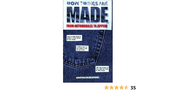 How Things Are Made From Automobiles To Zippers Rose Sharon 9781579122744 Amazon Com Books